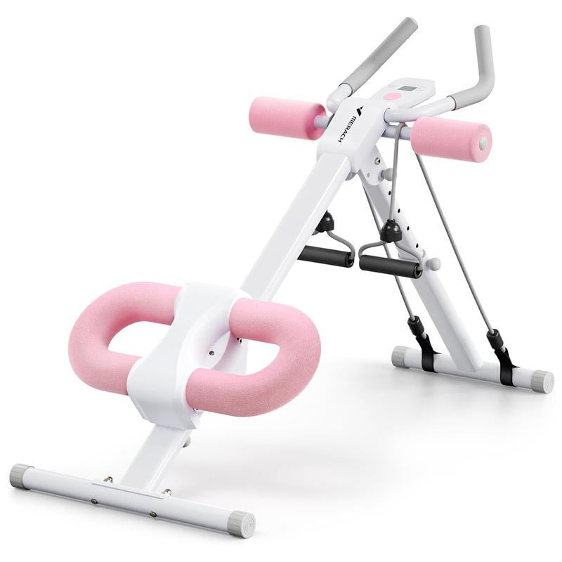 MERACH Foldable Ab Machine – Compact Core & Glute Trainer, Belly Fat Burner, Home Workout Equipment