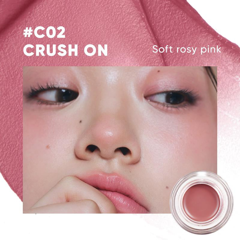 JUDYDOLL YOYO STACKABLE Multi-Use Balm, Lip & Cheek Pudding Pot, Soft Matte Lipstick, Velvet Satin Lip Mud, Cream Blush, Makeup, Cosmetics