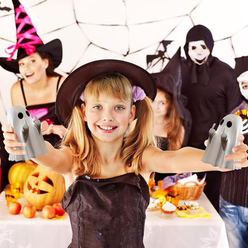Halloween Ghost Figurine – Spooky Resin Statue Décor for Home & Porch