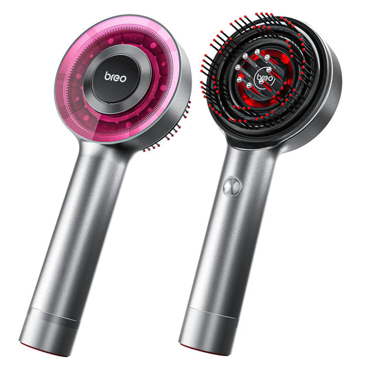 Scalp3 Scalp Massaging Brush, Shiatsu Hair & Scalp Massager with IPX7 Waterproof, Cordless & Portable, Electric for Head, Home Relaxation