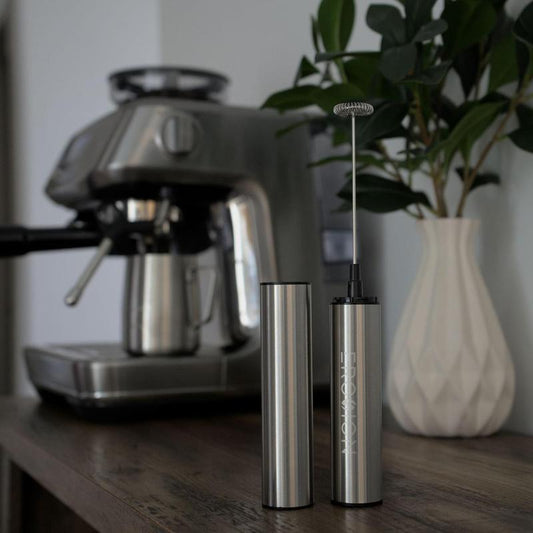 USB Rechargeable Milk & Coffee Electric Handheld Frother with 2 Speeds